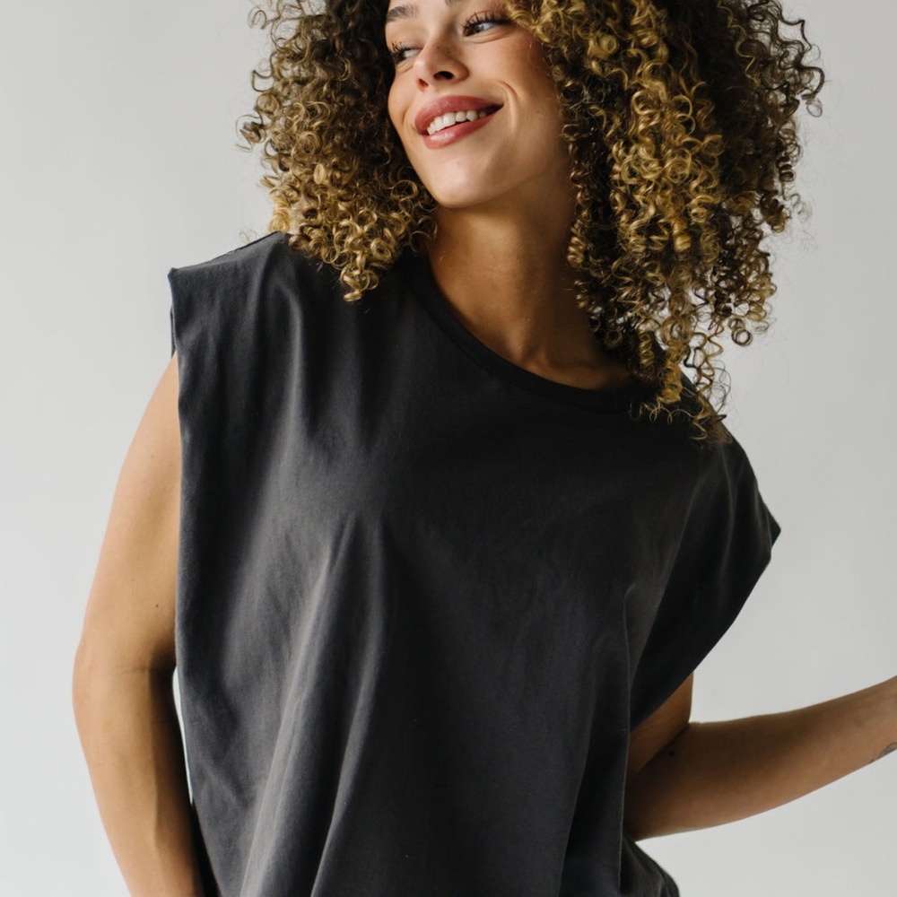 Charcoal Gerken Muscle Tee